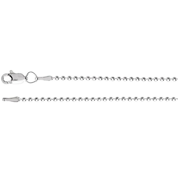 Jewels By Lux Sterling Silver 6.5mm Anchor Chain 